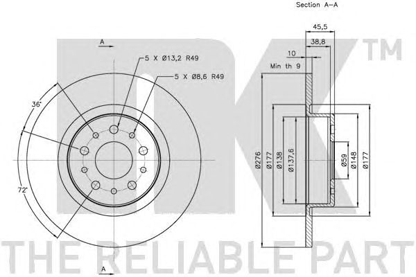 Disc frana