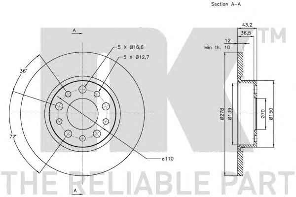 Disc frana