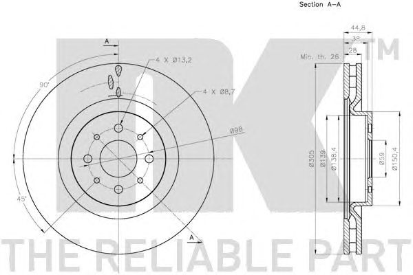 Disc frana