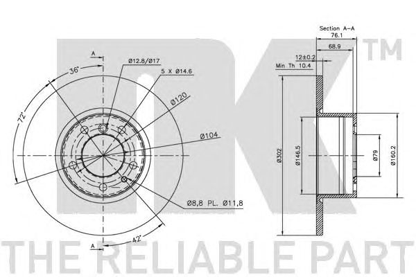 Disc frana