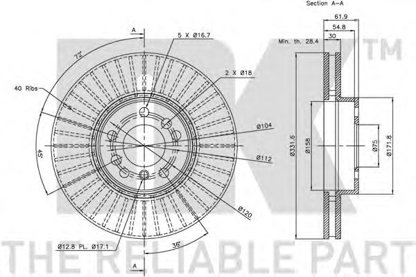 Disc frana