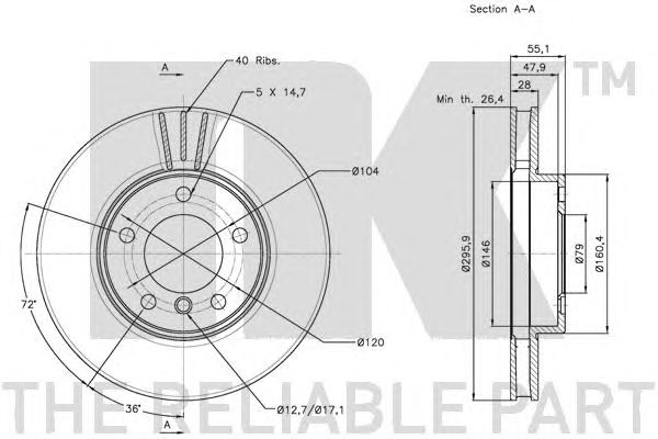 Disc frana