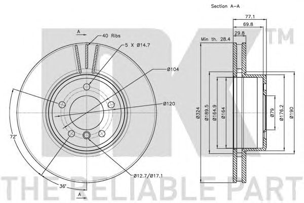 Disc frana