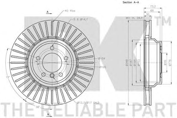 Disc frana