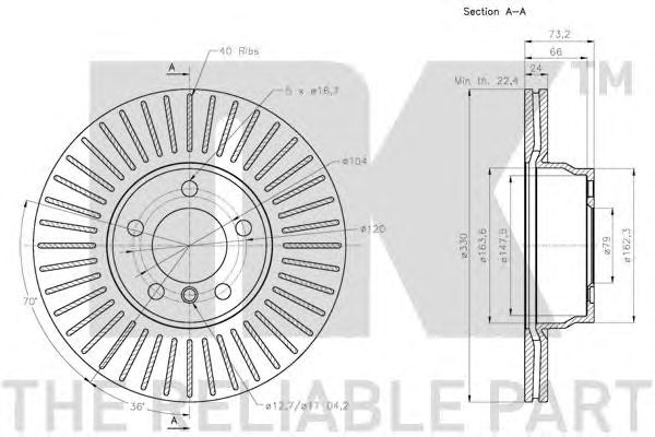 Disc frana