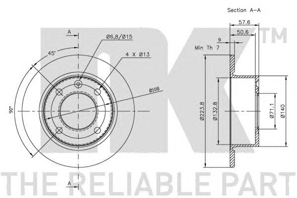 Disc frana