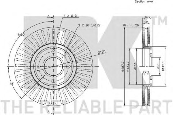 Disc frana