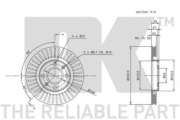 Disc frana