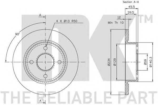 Disc frana