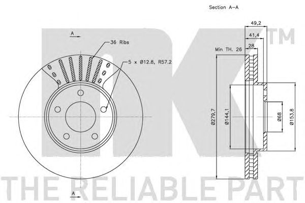 Disc frana