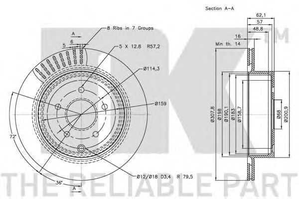 Disc frana