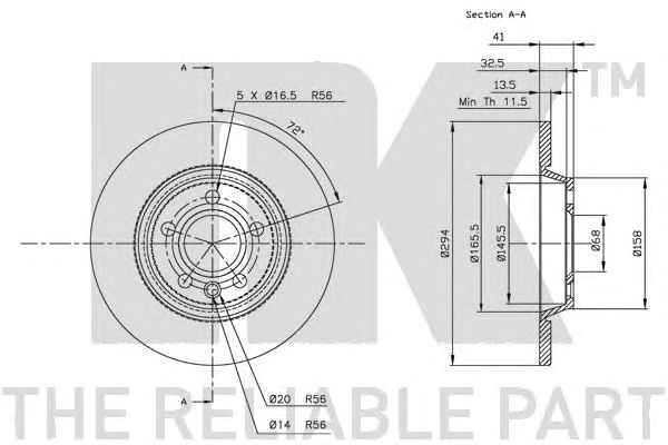 Disc frana