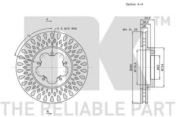 Disc frana