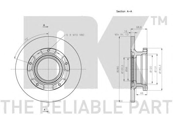 Disc frana