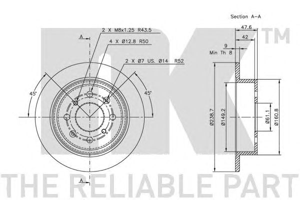 Disc frana