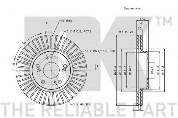 Disc frana