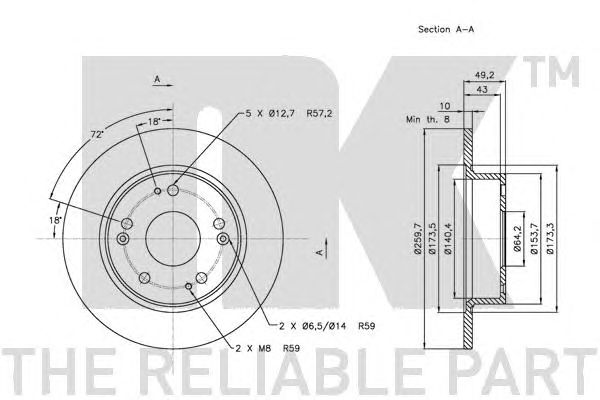 Disc frana