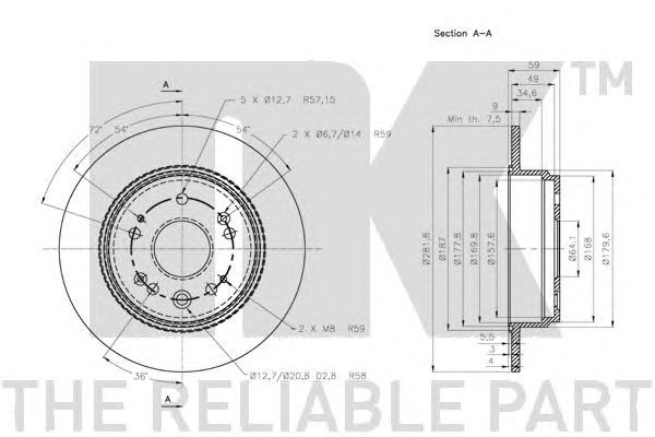 Disc frana