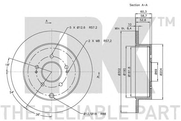 Disc frana