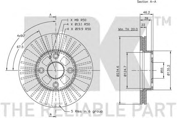 Disc frana