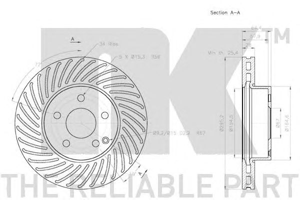 Disc frana