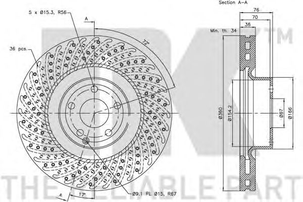 Disc frana