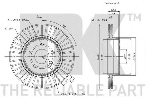 Disc frana