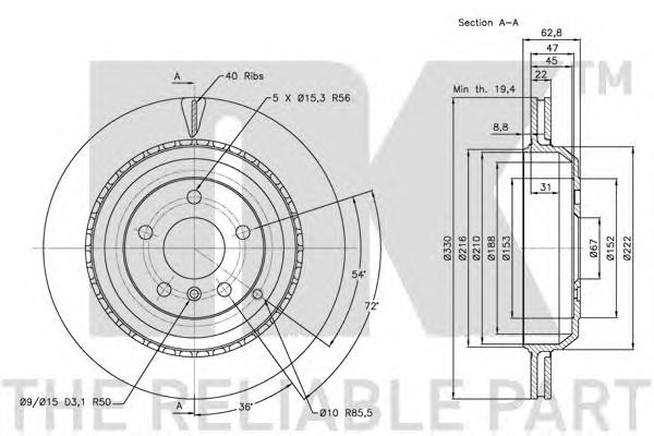 Disc frana