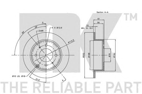 Disc frana