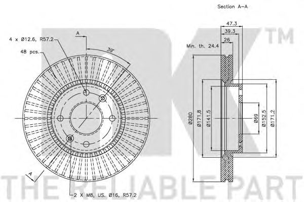 Disc frana