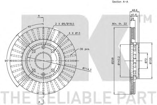 Disc frana