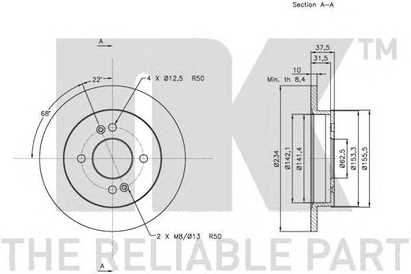 Disc frana