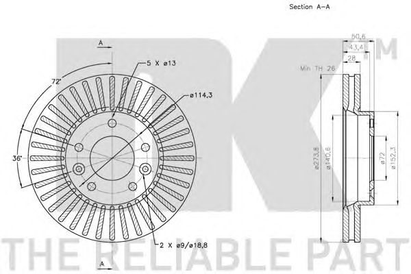 Disc frana