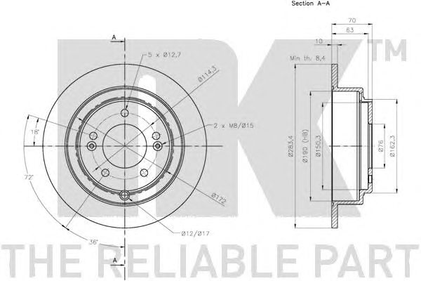 Disc frana