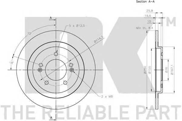 Disc frana