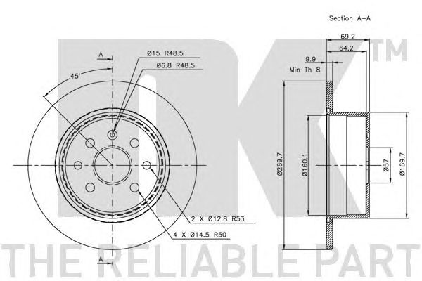 Disc frana