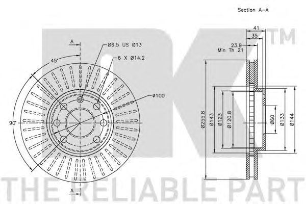 Disc frana