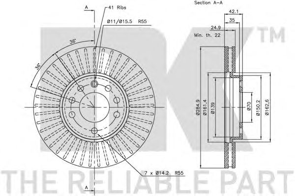 Disc frana