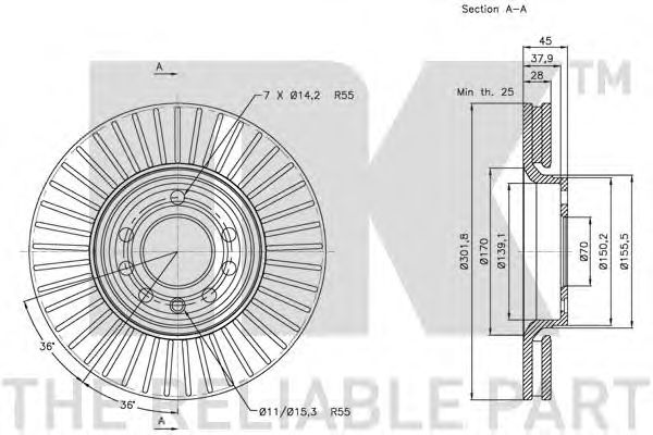 Disc frana