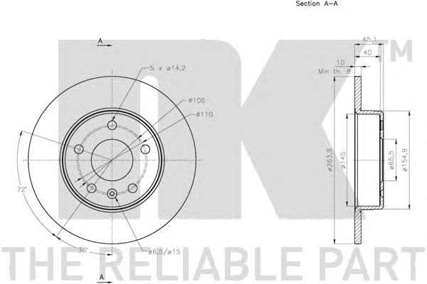 Disc frana