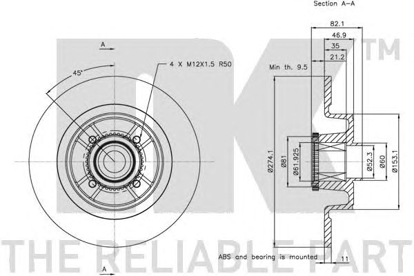 Disc frana