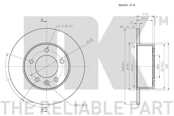 Disc frana