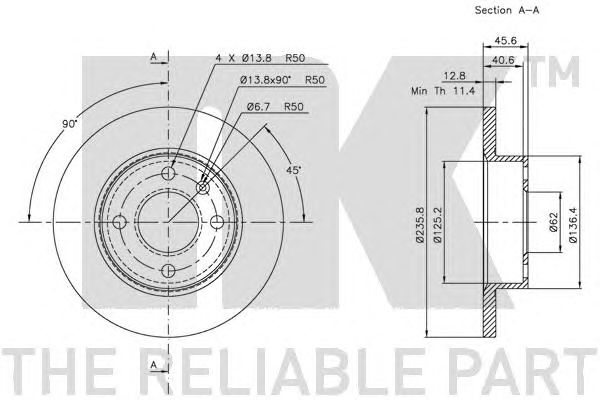 Disc frana