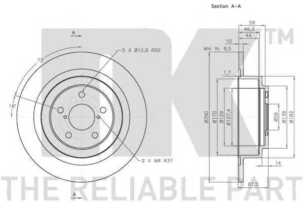 Disc frana