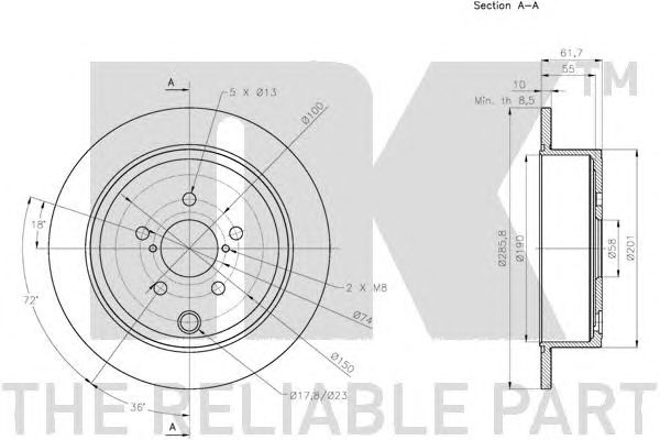 Disc frana