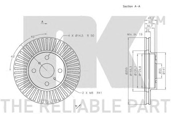 Disc frana