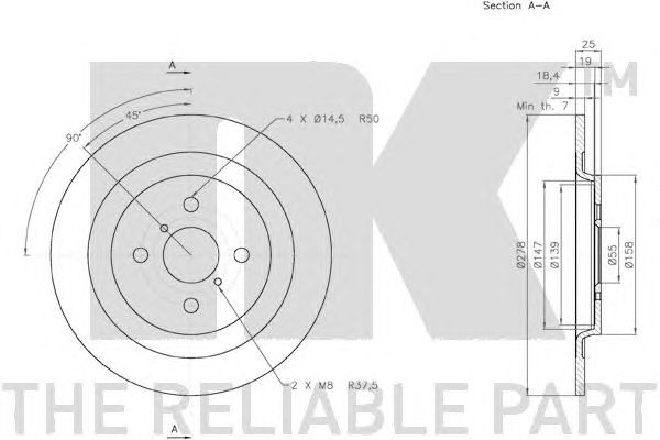 Disc frana