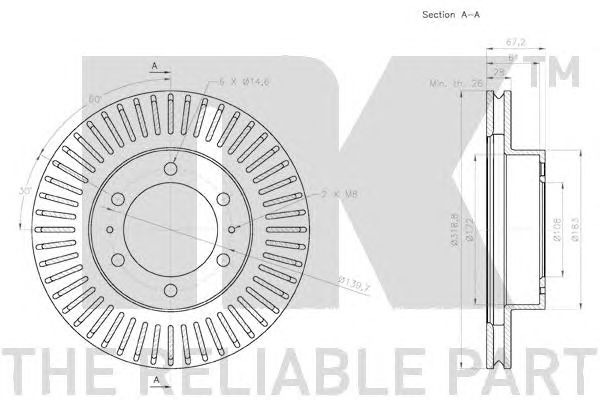 Disc frana