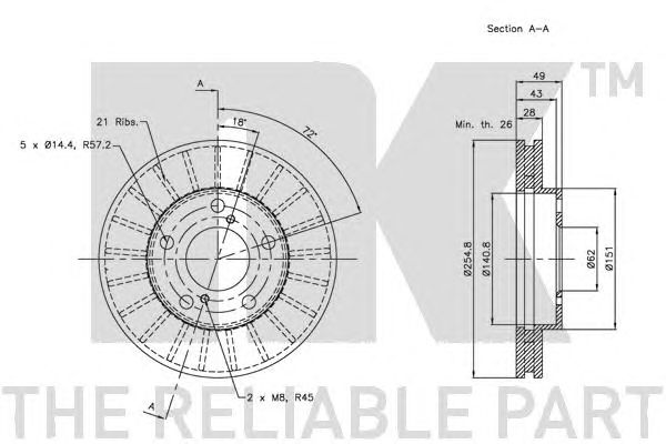 Disc frana