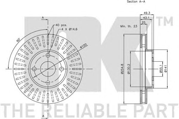 Disc frana